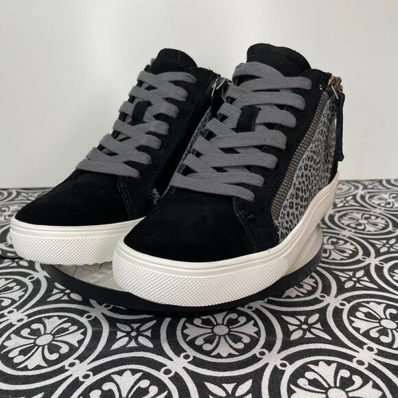 Aqua College Guliette grey leopard waterproof sneaker 5.5 NIB - Picture 8 of 11